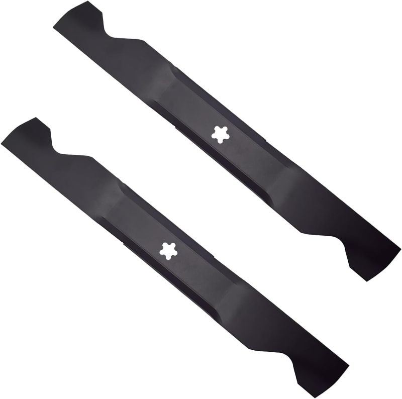 Photo 1 of KEDAKEJI 405380 Lawn Mower Mulching Blades Compatible with 46" Deck Craftsman,Husqvarna,Poulan Medium Lift Mulching Blade Replacement for 405380, 532405380, PP21011,561739,403107,561739B