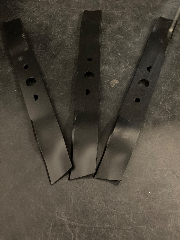 Photo 1 of KEDAKEJI 405380 Lawn Mower Mulching Blades Compatible with 46" Deck Craftsman,Husqvarna,Poulan Medium Lift Mulching Blade Replacement for 405380, 532405380, PP21011,561739,403107,561739B
