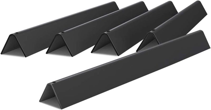Photo 1 of X Home 17.5" Heavier Flavorizer Bars Replacement with Front-Mounted Control, for Weber Genesis 300 Series, Genesis E-310/320?2011-2013?, E-330 (NOT Fit for Genesis II), Porcelain-enameled, 5-Pack