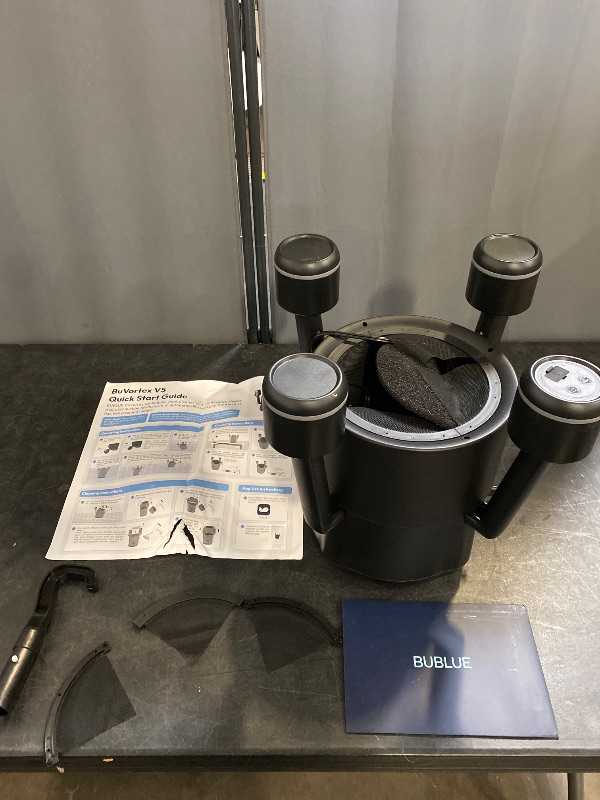 Photo 1 of F10 Robotic Surface Skimmer, Pool Cleaner with Powerful Suction, Dual Motor, 5L Filter, Dual Cleaning Modes, Smart App Control, One-Tap Docking, LED, AI Navigation, for Pools up to 538 Sq.Ft.