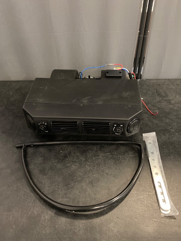 Photo 1 of CNCEST Universal Air Conditioner UN, Car Air Conditioner 12V 30W Universal A/C 32 Pass 4 Way Coil, Maximum Airflow and Cooling Capacity 3 Flow Speed Air Conditioning Evaporator for Car RV