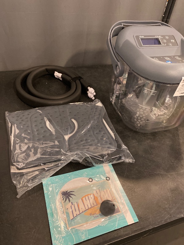 Photo 1 of Vive Ice Therapy Machine Replacement Pads - Flexible Ergonomic Reusable Padding for Cold Therapy - Pain Relief System - Knee, Shoulder, Ankle, and Hip Adjustable Device (Ice Therapy Machine)