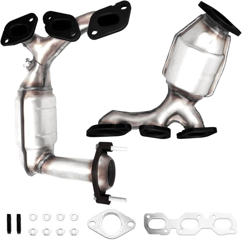 Photo 1 of Front Catalytic Converter Compatible with 2001 2002 2003 2004 2005 2006 2007 Ford Escape 3.0L, 2005-2007 Mercury Mariner 3.0L, 2001-2006 Mazda Tribute 3.0L, Direct-fit(EPA Compliant)