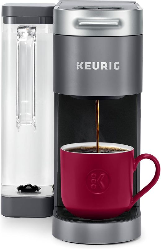 Photo 1 of Keurig K-Supreme Single Serve Coffee Maker with 66oz Removable Reservoir MultiStream Technology 4 Brew Sizes K-Cup Pod Dual-Position Gray