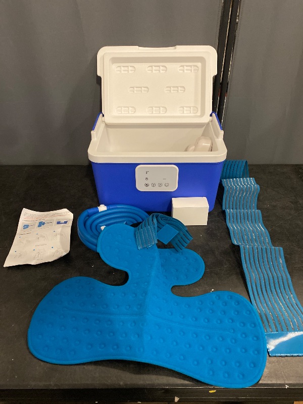 Photo 1 of Cold Therapy Machine with Programmable Timer, 13 Quart Ice Machine for Shoulder After Surgery, Portable Cryotherapy Pain Relief w/Compression Pad for Shoulder and Knee