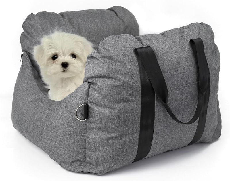 Photo 1 of Fabater Dog Car Seat for Small Dogs, Detachable and Washable, Adjustable Straps, Safety Leash, Easy to Install