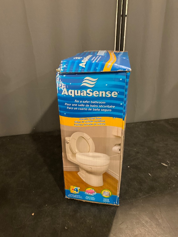 Photo 1 of 770-610 4 Inch Portable Raised Toilet Seat Riser, Elevated Toilet Seat for Seniors