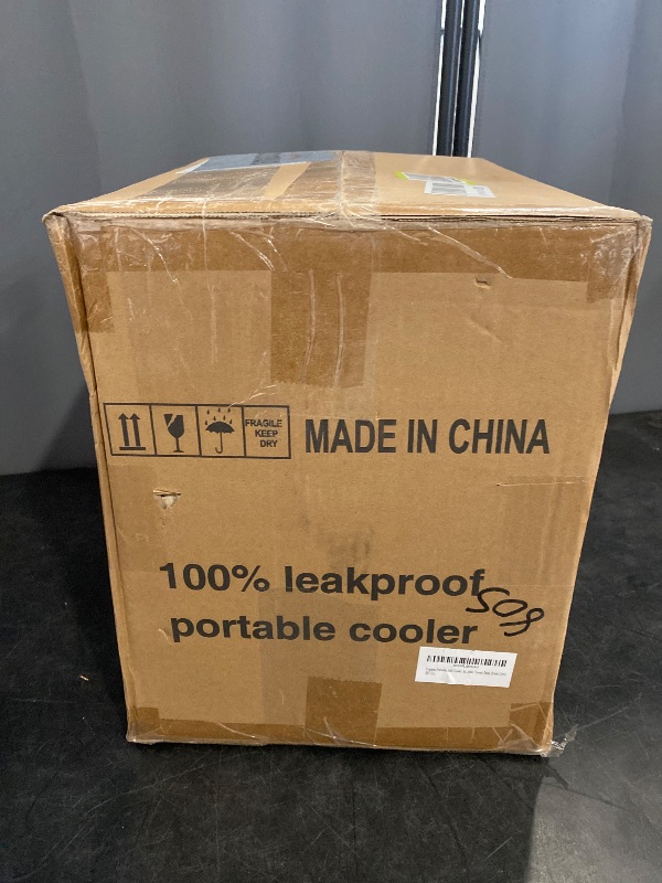 Photo 1 of Soft Cooler - Insulated Leak-Proof Cooler Bag with Waterproof Zipper | 28 Can Portable Ice Chest for Camping, Beach, Travel, Picnic, Fishing