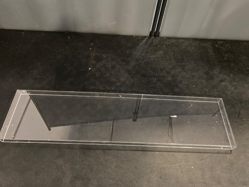 Photo 1 of Acrylic Bathtub Tray, 32.28in Clear Bath Caddy, Bathroom Caddy Tray for Bathtub, Acrylic Bathtub Tub for Holds Soap, Towels, Paper Towels, Candles, Body wash, Shampoo, Plants