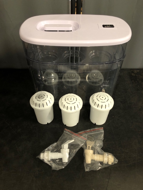 Photo 1 of Invigorated Water pH Recharge 3F Countertop Alkaline Water Filter, PH001 - Pack of 3, Replacement Water Filters Bundle