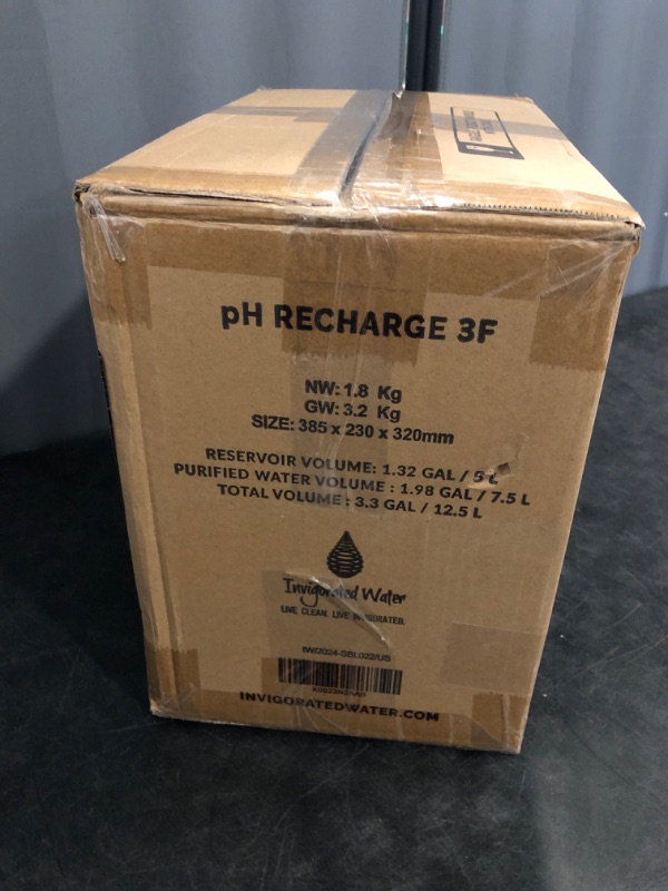 Photo 1 of Invigorated Water pH Recharge 3F Countertop Alkaline Water Filter, PH001 - Pack of 3, Replacement Water Filters Bundle