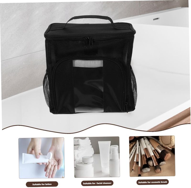 Photo 1 of Travel Containers for Toiletries Large Capacity Organizer Bag over The Toilet Storage Caddy