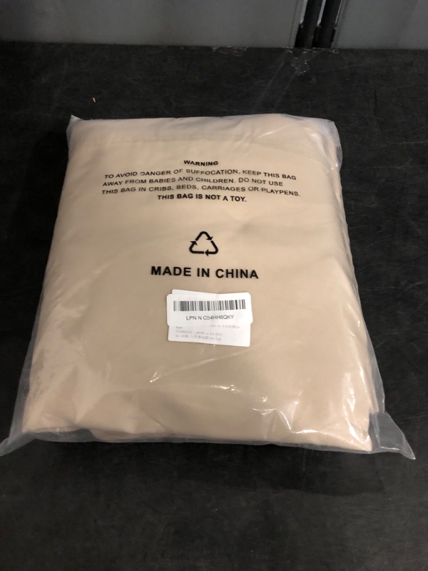 Photo 1 of MASTERCANOPY Patio Umbrella 9 ft Replacement Canopy for 8 Ribs-Beige Canopy Only