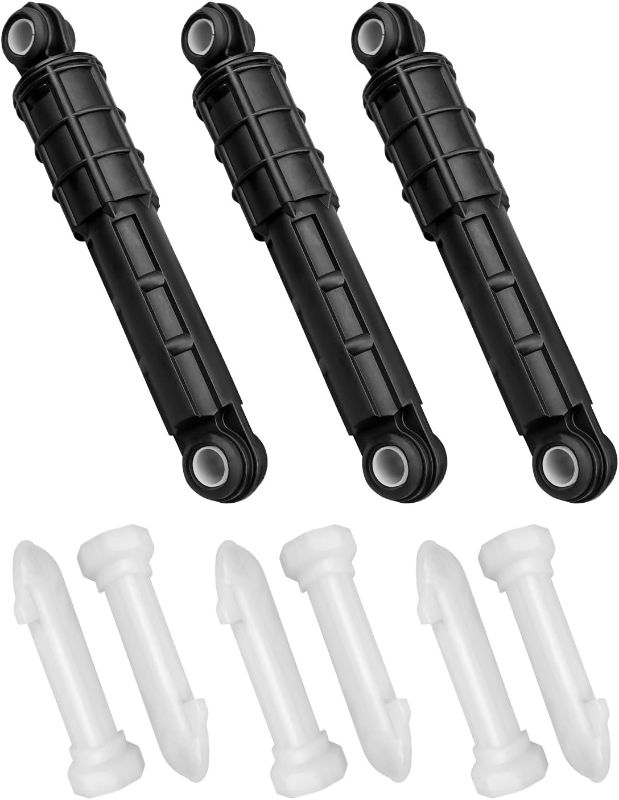 Photo 1 of Washer Shock Absorber Replace 383EER3001S 383EER3001V Fit for LG Kenmore Sears Black 3 Pack