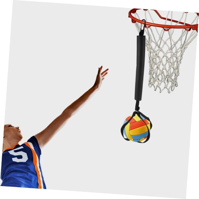 Photo 1 of Volleyball Spike Trainer Adjustable Strap Sturdy Nylon Suitable for Adults and Boys and Girls Portable Volleyball Practice Equipment for Jumping and Hitting Training
