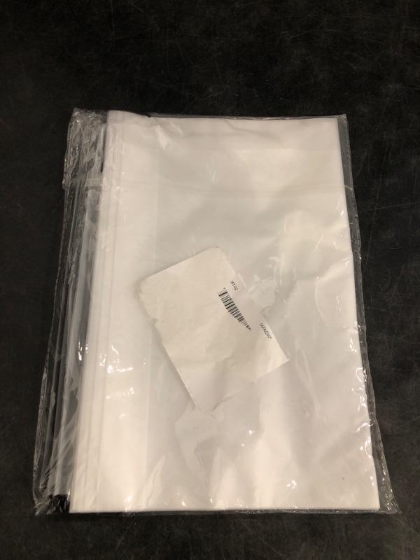 Photo 1 of Waterproof Travel Drawstring Shoe Bags for Packing, Storage, Travel Essentials for Men and Women, 15.7 x 11.8 inches, Clear, 5 pieces