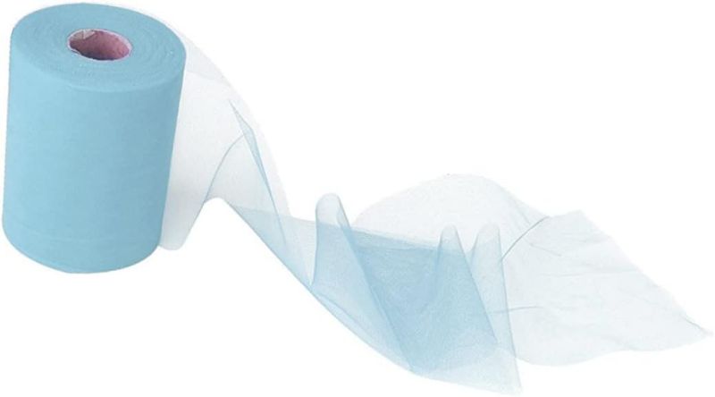 Photo 1 of 6''x100yd Tulle Roll for Banquet Events Gossamer Fabric for DIY Skirt Car Decorations