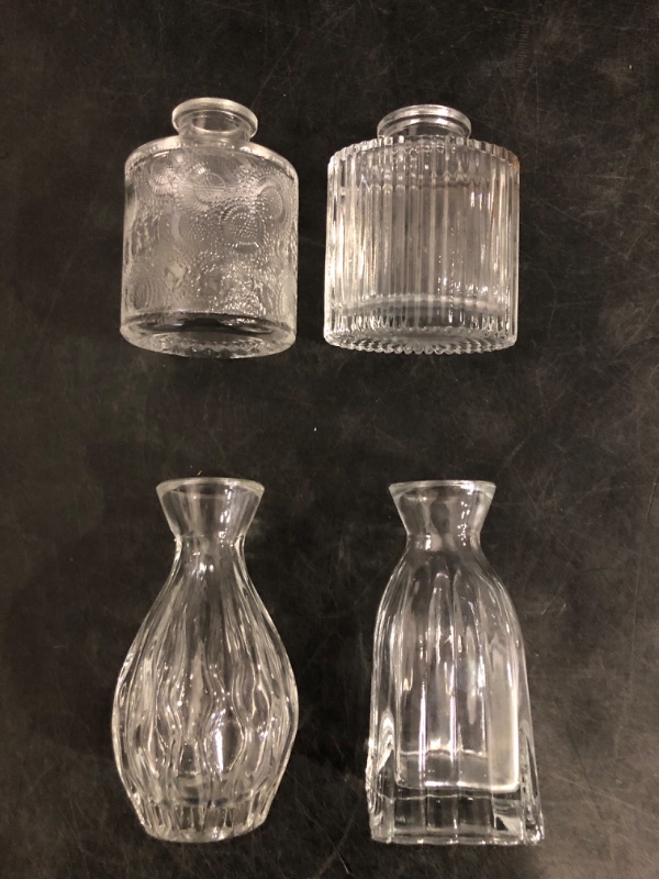 Photo 1 of Mapoxy 4 Piece Glass Vase Set Small