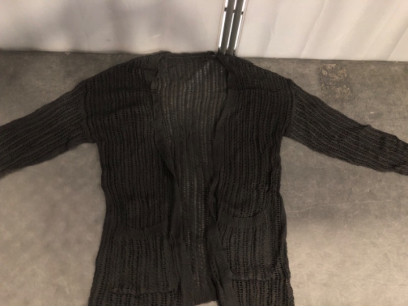 Photo 1 of S/M GRECERELLE Womens Long Sleeve Lightweight Open Front V-Neck Casual Cardigan Sweaters Outerwear with Pockets 2025