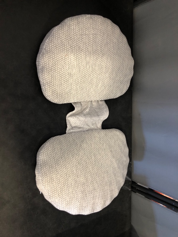 Photo 1 of Pregnancy Pillow for Sleeping Memory Foam Pillow for Side Sleeper, Maternity Pillow Support for Back, Belly, HIPS for Pregnant Women, Portable and Adjustable Travel Wedge Pillows Grey