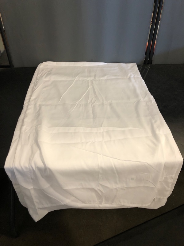 Photo 1 of  Cool & Breathable, Soft & Durable Top Sheet, Wrinkle, Fade, Stain Resistant White, Oversized King