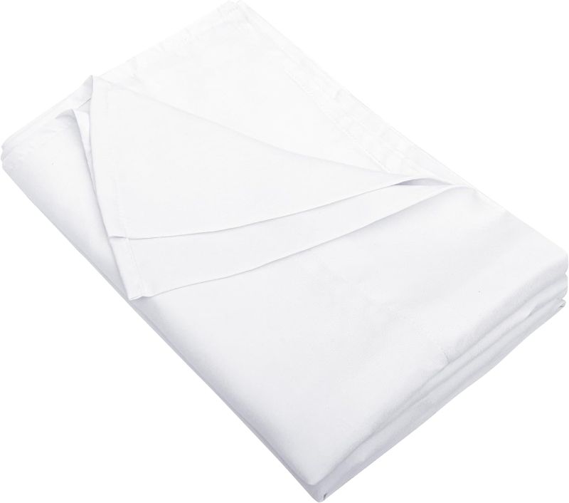Photo 1 of  Cool & Breathable, Soft & Durable Top Sheet, Wrinkle, Fade, Stain Resistant White, Oversized King