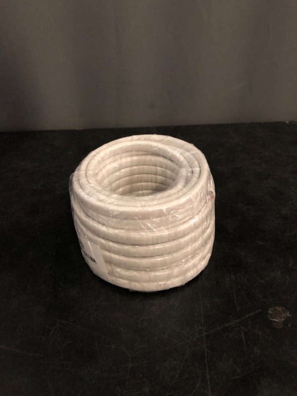 Photo 1 of White Schedule 40 Flexible PVC Pipe, Hose, Tubing for Pools, Spas and Water Gardens