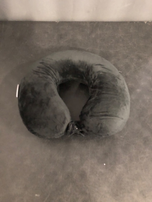 Photo 1 of Travel Pillow 100% Pure Memory Foam Travel Neck Pillow, Airplane Pillow for Traveling?Car?Home?Office