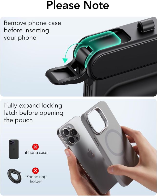 Photo 1 of Waterproof Phone Pouch for iPhone 13 Pro / 14 Pro / 15 Pro, Underwater Touch Sensitivity, IPX8 Floating Waterproof Cellphone Case