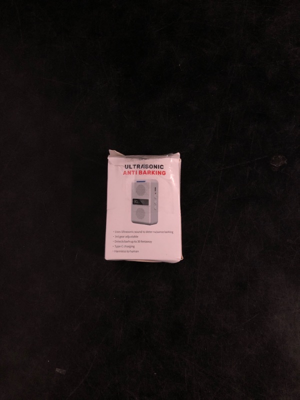 Photo 1 of  Anti Barking Device for Dogs, Ultrasonic Dog Bark Deterrent Devices, Adjustable Frequency & Range, Type-C Rechargeable