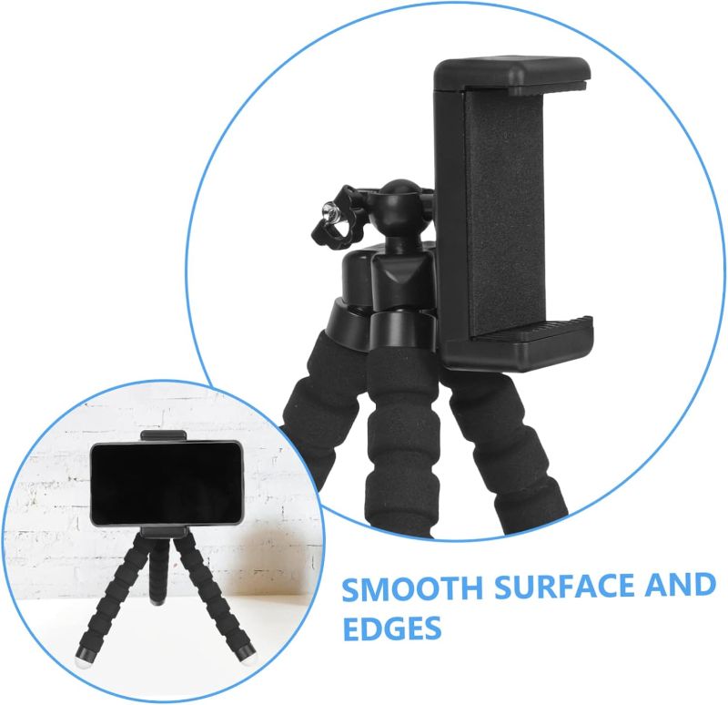 Photo 1 of 2pcs Telescopic Tablet Stand Mobile Phone Holder Phone Stand Clamp Desk Tripod