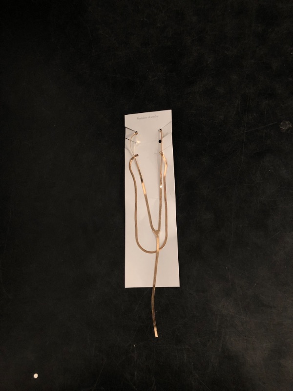 Photo 1 of 2 pack gold necklace. 