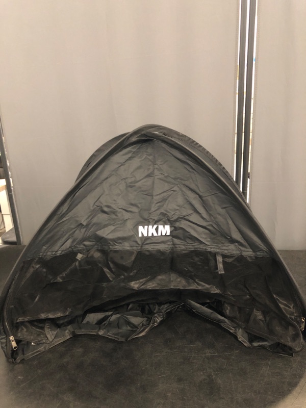 Photo 1 of Sleep Den Blackout Bed Tent,Perfect Blackout Curtains Alternative Like Slumber Pod,Suitable for Twin,Full,Queen and King Size,Also Apply to Bottom Bunk Bed Curtain or Top