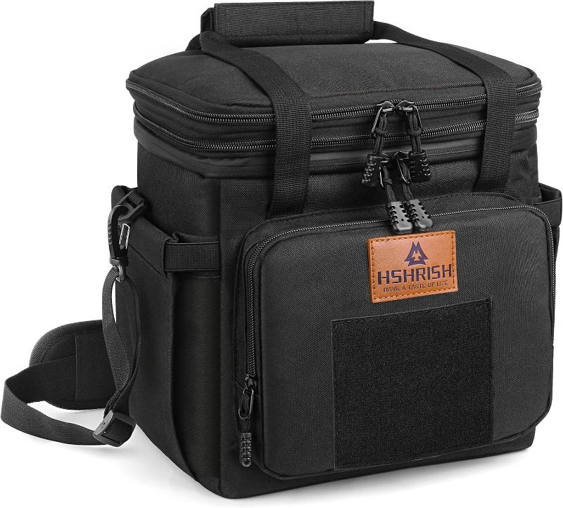 Photo 1 of Tactical Lunch Box, Large Expandable Insulated Lunch Bag, Durable Waterproof Leakproof Cooler Bag