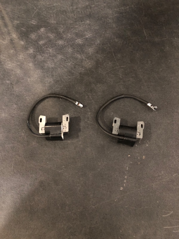 Photo 1 of Ignition Coil for John Deere LA130 LA135 LA140 LA145 LA150 LA155 LA165 Tractors Motors Replaces for John Deere Part LG691060 MIA12346 MIA12788, Set of 2
