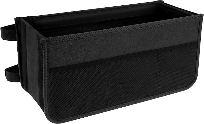 Photo 1 of US Walker Basket with Cup Holder 600D Oxford Cloth Walker Bag Waterproof Walker Organizer Bag Foldable Walker Storage Bag Multi Pocket Walker Storage Pouch for Phone Key Water Cup(black)