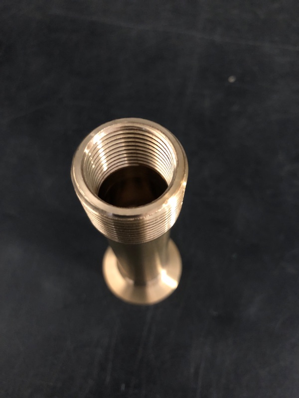 Photo 1 of Mushroom Fountain Nozzle,1/2" Female 3/4" Male Thread Mushroom Shape Fountain Brass Sprinkler Nozzle 1 Inch DN25 Female Garden Sprayer Head Pool Pond Garden Landscaping Fountain