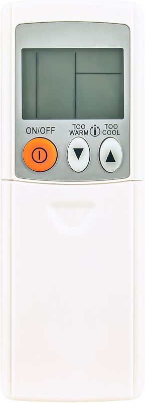 Photo 1 of KM15E Replace AC Remote Control Compatible with Mitsubishi Electric Mr Slim Air Conditioner MSZ-A09NA MSZ-A12NA MSZ-A15NA MSZ-A17NA MSZ-A09NA-1 MSZ-A12NA-1 MSZ-A15NA-1 MSZ-A17NA-1 MSZ-GE06NA
