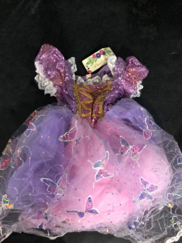 Photo 1 of Age 3-4 Year Old - Princess Dresses for Girls,Light Up Princess Costume for Christmas, Halloween, birthday gifts