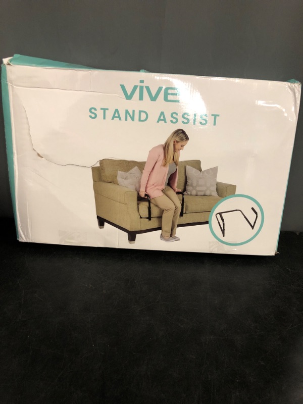 Photo 1 of Vive Stand Assist - Mobility Standing Aid Rail for Couch, Chair - Assistance Handle for Patients, Elderly, Seniors and Disabled - Safety Grab Bar for Sitting, Sofa, Home - Adjustable, Portable Device