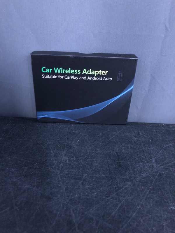 Photo 1 of Wireless CarPlay Adapter– Android Auto Wireless Adapter, 5.8GHz Wi-Fi Plug & Play,Mini and Stable iOS 10+/Android 10+, Fast Auto-Connect for Cars 2016+ (1Pcs)