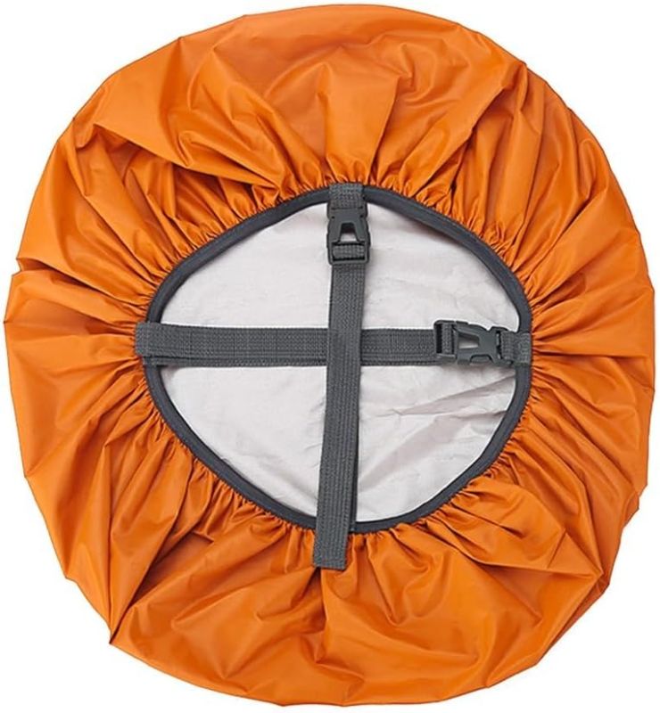 Photo 1 of Waterproof Backpack Rain Cover With Cross Buckle Strap, Polyester Protection For Hiking Camping Cycling And Outdoor Use(A..)