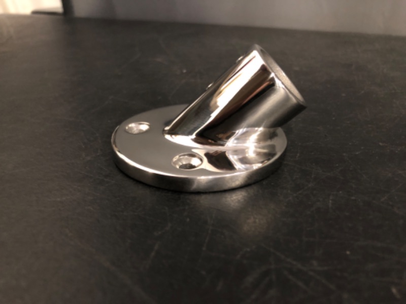 Photo 1 of NRC&XRC Heavy Dudy 316SS Marine Boat Hand Rail Fittings 30 Degree Round Base for 7/8''Tube