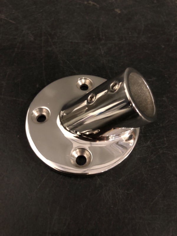 Photo 1 of NRC&XRC Heavy Dudy 316SS Marine Boat Hand Rail Fittings 30 Degree Round Base for 7/8''Tube
