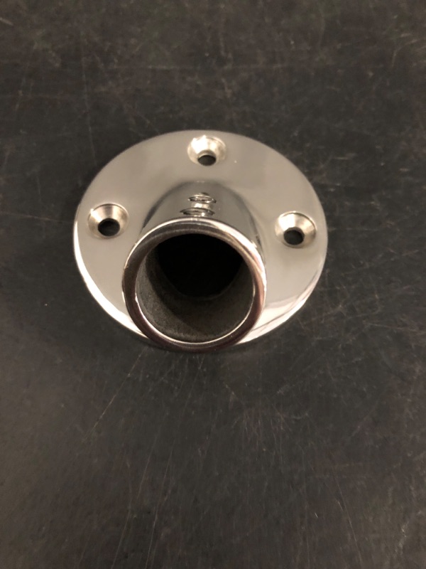 Photo 1 of NRC&XRC Heavy Dudy 316SS Marine Boat Hand Rail Fittings 30 Degree Round Base for 7/8''Tube