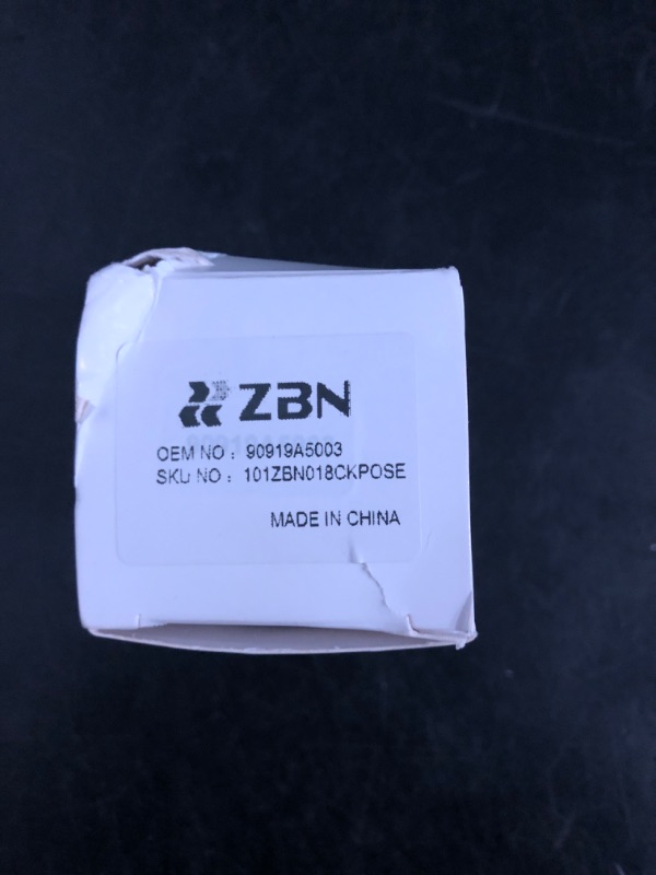 Photo 1 of ZBN 90919-A5003 90919-05057 Crankshaft Position Sensor Fit for Lexus ES350 GS350 GS450h IS250 IS350 RC350 RX350, Toyota 4Runner Avalon Camry Highlander Sienna Tacoma Venza, 90919A5003 9091905057
Brand: ZBN