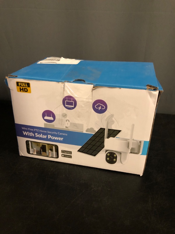 Photo 1 of 4G LTE Cellular Security Camera Wireless Outdoor, No WiFi Needed, 2K Color Night Vision, 360° View Pan/Tilt, 2 Way Talk, PIR Motion Sensor, Built-in SIM Card (Support Verizon/AT&T/T-Mobile)