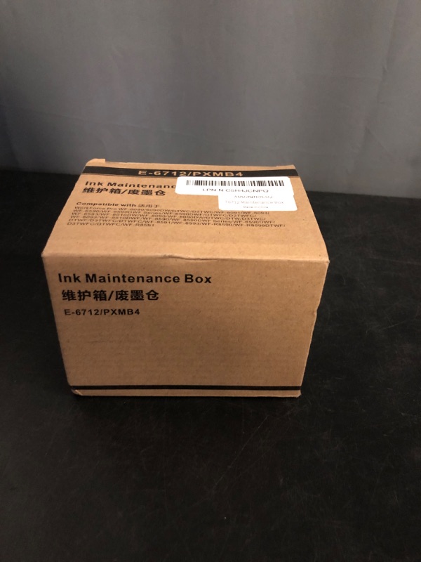 Photo 1 of T6712 T671200 Ink Maintenance Box Compatible with Workforce Pro WF-6090 WF-6590 WF-8090 WF-8590 WF-R8590 Printer