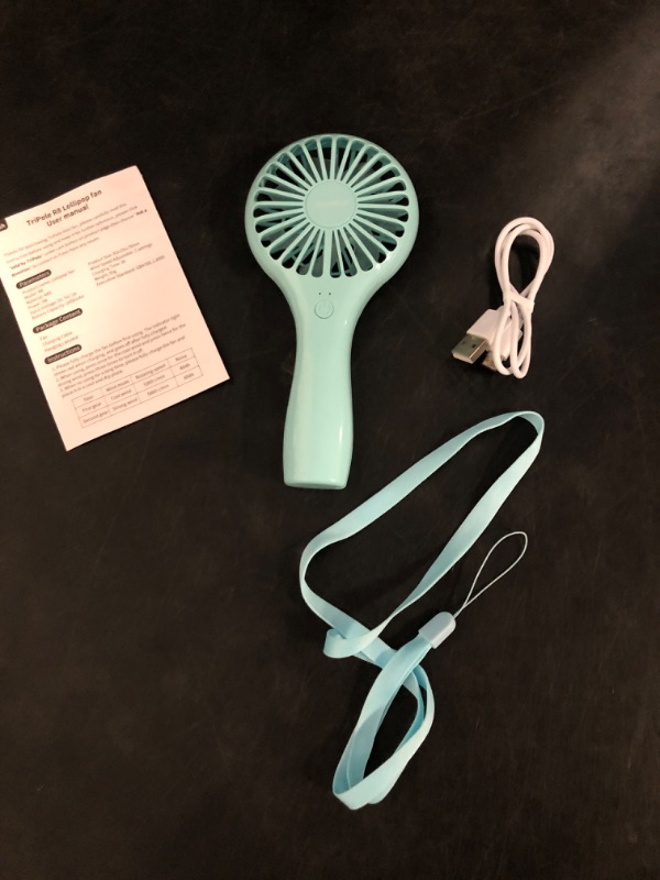 Photo 1 of TriPole Mini Handheld Fan Battery Operated Small Personal Portable Fans Speed Adjustable USB Rechargeable Fans Cute Design Powerful Eyelash Fan for Stylish Kids Girls Women Men Indoor Outdoor Travel