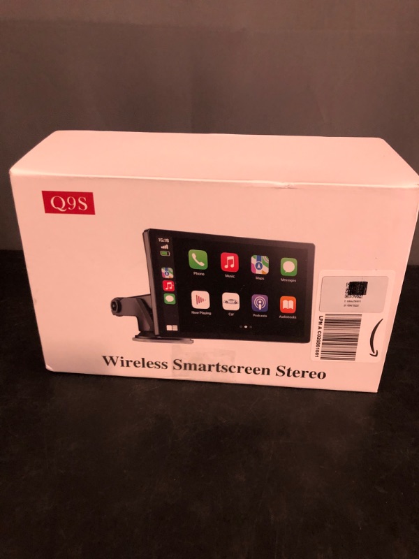 Photo 1 of 9inch Portable Carplay Screen for Car, Wireless Apple Carplay & Android Auto with 4K Dash Cam,1080p Backup Camera,Car Audio Receivers, GPS Navigation, SuperLink,FM, Music Player